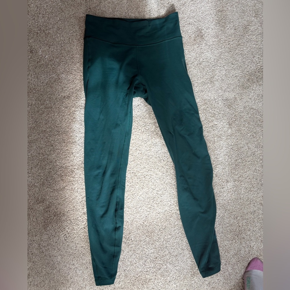 lululemon dark green leggings